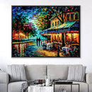 Warm Paris Nights Canvas