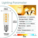 Warm white g9 led corn bulb kitchen chandelier light