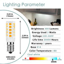Warm white g9 led corn bulb kitchen chandelier light