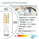 Warm white g9 led corn bulb kitchen chandelier light