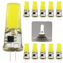 Warm yellow glass g4 cob led bulb – living room crystal light