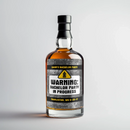 Warning Bachelor Liquor Label