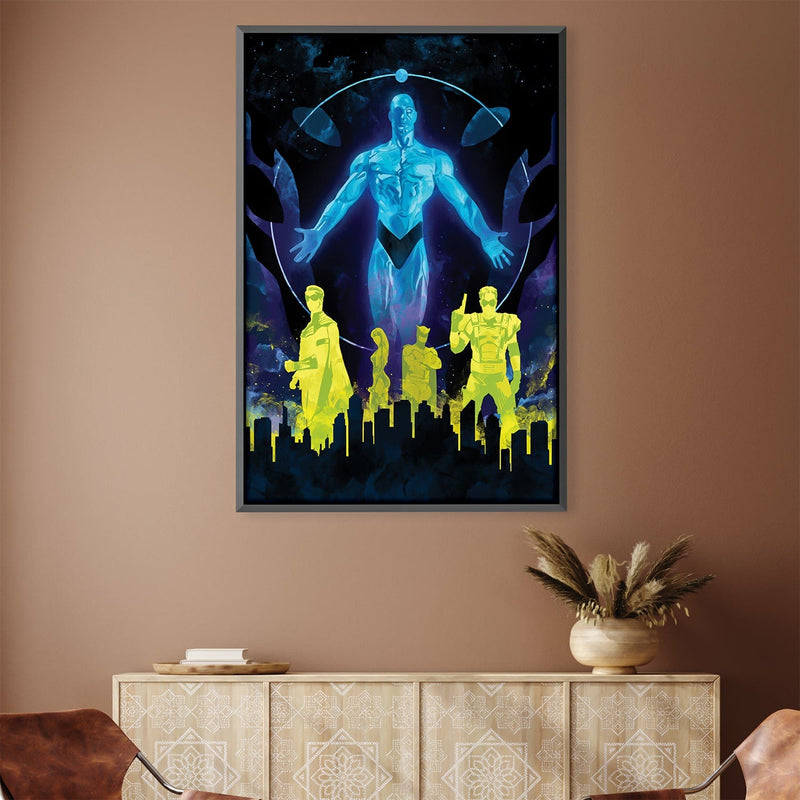 Watchmen Silhouette Canvas