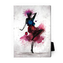 Watercolor Ballerina B Desktop Canvas