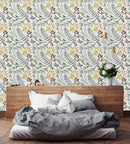 Watercolor Botanical Background Wallpaper