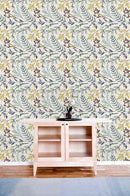 Watercolor Botanical Background Wallpaper