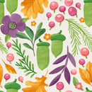 Watercolor Botanical Background Wallpaper
