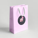 Watercolor Bunny Easter Favor Labels