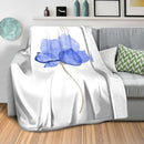 Watercolor Flowers C Blanket