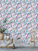 Watercolor Long Brush Strokes Wallpaper