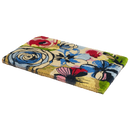 Watercolor Floral Multicolor Coir Doormat