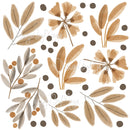 Wild Flowers & Leaves - Fabric Nursery Wall Art Decals