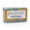 Waterlily & Jasmine Luffa Scrub Goat Milk Soap | 3 oz | Swiftwind Soapery