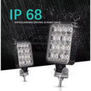 Waterproof LED Spotlight - 48W IP68 Rated 6000K 9-36V