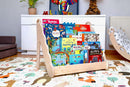 Seatable Wooden Bookshelf / Small-Medium-Large Size