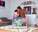 Seatable Wooden Bookshelf / Small-Medium-Large Size