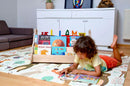 Seatable Wooden Bookshelf / Small-Medium-Large Size
