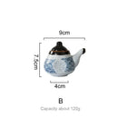 DecorBites™ Blue Ceramics Kitchen Seasoning Set