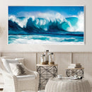 Waves Canvas - Single Panel