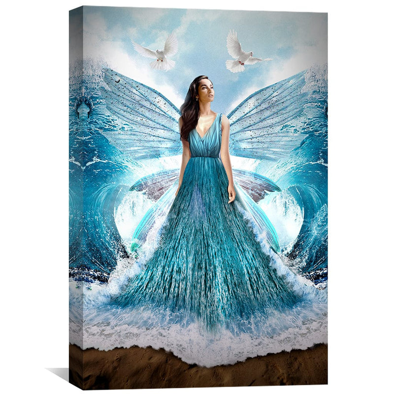Waves of the Dress Canvas Waves of the Dress Canvas