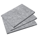 Wavy Grey Fine Picked Marble Pavers 16x16