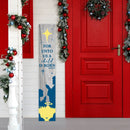 We Believe Christmas Porch Sign