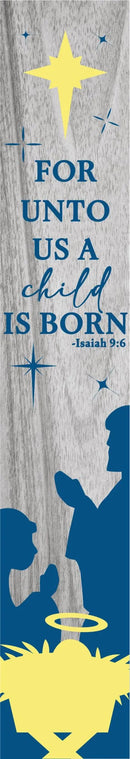 We Believe Christmas Porch Sign