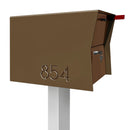 NEW! The Retrobox Locking Package Dropbox in COCONUT - Modern Mailbox