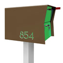 NEW! The Retrobox Locking Package Dropbox in COCONUT - Modern Mailbox