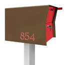 NEW! The Retrobox Locking Package Dropbox in COCONUT - Modern Mailbox
