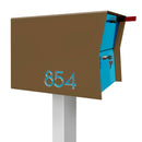 NEW! The Retrobox Locking Package Dropbox in COCONUT - Modern Mailbox