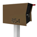 NEW! The Retrobox Locking Package Dropbox in COCONUT - Modern Mailbox