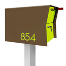 NEW! The Retrobox Locking Package Dropbox in COCONUT - Modern Mailbox
