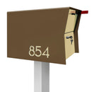 NEW! The Retrobox Locking Package Dropbox in COCONUT - Modern Mailbox