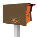NEW! The Retrobox Locking Package Dropbox in COCONUT - Modern Mailbox