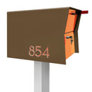 NEW! The Retrobox Locking Package Dropbox in COCONUT - Modern Mailbox