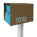 NEW! The UpTown Box Locking Package Dropbox  in COCONUT - Modern Mailbox