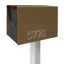 NEW! The UpTown Box Locking Package Dropbox  in COCONUT - Modern Mailbox
