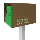 NEW! The UpTown Box Locking Package Dropbox  in COCONUT - Modern Mailbox
