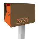 NEW! The UpTown Box Locking Package Dropbox  in COCONUT - Modern Mailbox