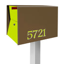 NEW! The UpTown Box Locking Package Dropbox  in COCONUT - Modern Mailbox