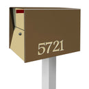 NEW! The UpTown Box Locking Package Dropbox  in COCONUT - Modern Mailbox