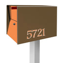 NEW! The UpTown Box Locking Package Dropbox  in COCONUT - Modern Mailbox