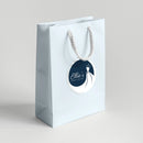 Wedding Dress Bridal Shower Favor Labels