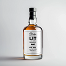 Wedding Lit Usher Liquor Label