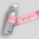Wedding Planner Watercolor Water Bottle Labels