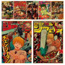 Weekly shonen jump anime poster collection for bedroom wall decor