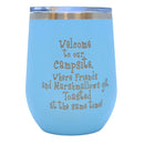 Stainless Steel Stemless Wine Tumbler | 12 oz | Customizable | RCK Creations & More