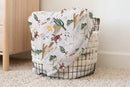 Woodland Forest Trees - Vintage Baby Blanket