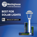Westinghouse AA Ni-Mh Rechargeable Batteries 800 Hard Pack of 24
